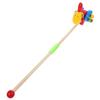 HOOTNEE Wooden Walker Cartoon Animal Push Lightweight Educational Walking Aid for Boys and Learning to Walk Indoors and Outdoors view 1