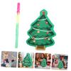 BESTonZON Christmas Tree Pinata with Rod for Party Games Decorative Handmade Holiday Pinata for Christmas Celebration Candy Filled Fun Activity and Festive Home Decoration view 4
