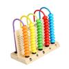 Abaodam Wooden Abacus Colorful Counting Beads Educational Math Learning Tool for Boys Early Addition Subtraction Practice Safe Wood view 1