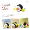 FOYTOKI Snail Pulling Car for Wooden Traction Drag Car with Stable Impact-Resistant Body Smooth Surface Walk for Early Educational Plaything to Develop Creativity and Motor Skills view 3