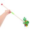 LOPUNER Cartoon Animal Push Walker Stroller Walking Aid for Boys with Stable Support and Gripping Development Gift for Shower and Birthday view 3