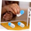 MOLUCKFU 30pcs Capsules for Play Doctor with Realistic Large Capsules Educational Pretend Medical Role Play for Fine Motor Skill Development view 4