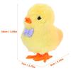 FOYTOKI 3pcs Wind-up Chick Jumping Chicken for Boy Girl Safe Material Fun Educational Gift for Boys Random Color view 2