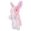 CORHAD Soft Plush Rabbit Hand Puppet for Cartoon Animal for Imaginative Role Play and Storytelling Interactive Preschool Puppet for Boys and Lovely Pink Bunny for Fun view 1