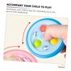 GLSTOY Plastic Gyro for Blue Rotating Educational Plaything Enhancing Hand-Eye Coordination Cognitive Development Birthday Party view 2