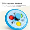 GLSTOY Plastic Gyro for Blue Rotating Educational Plaything Enhancing Hand-Eye Coordination Cognitive Development Birthday Party view 3