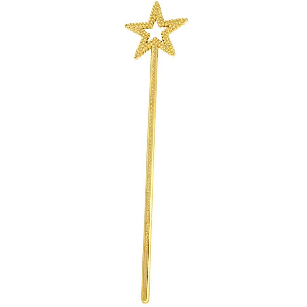 Vdaxvme Princess Wand Girls Star Angell Fairys Magics Fairys 13.77" Halloween Cosplay Party Props Angel Magics Wand