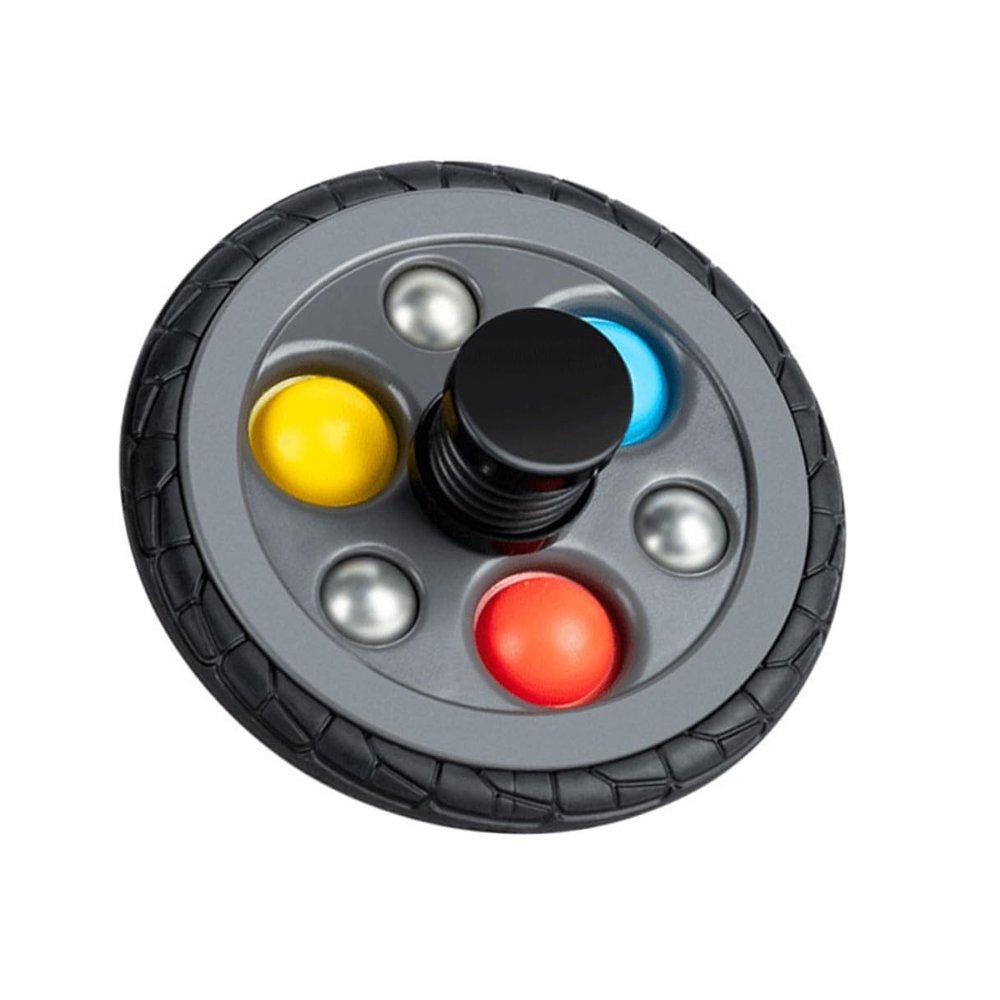 GLSTOY Rotating Gyro Small Plastic Spinning Top Lightweight Hand Eye Coordination Exercise for Parties Birthdays Halloween