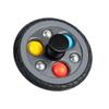 GLSTOY Rotating Gyro Small Plastic Spinning Top Lightweight Hand Eye Coordination Exercise for Parties Birthdays Halloween view 1