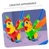 HEALSOPTHY Pulling Rooster Design Push and Pull Learning Walker Sturdy Plastic Early Educational Walking Aid for Boy Girl Random Color view 4