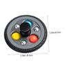 CIYODO Tyre Shape Gyro for Plastic Rotating Educational Fun for Birthday Party Halloween Plaything view 2