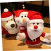 CIYODO Adorable Deerlet Finger Puppet Soft Plush Hand Puppet for Christmas Storytelling Interactive Role Play Imaginative Playtime view 3