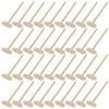 MAJORMENCH 36pcs Wooden Mallets Natural Solid Wood Mini Hammers Smooth Safe Surface Interactive for Boys Birthday view 1