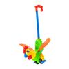 LABRIMP Cartoon Rooster Walker for Push and Pull Walker Cart Early Learning Walking Aid with Swinging Hands Develops Balance and Motor Skills Color Random Random Color view 1