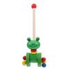 FOYTOKI Push Cart Cartoon Animal Style Walker Support for Early Walking Stability Smooth Surface Boy Girl view 1