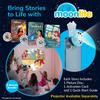 Moonlite Storytime 3 Story Sets + Projector with 3 Little Pigs Bundle - A Magical Read Together - Digital Story w/ Sound FX - Toddler Early Learning Gifts for Kids Ages 1 Year & Up view 2