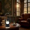 2Pcs 1:12 Dollhouse Lamp, Doll House Accessories and Furniture, Miniature Scene Model Hurricane Lantern Play Decoration view 3