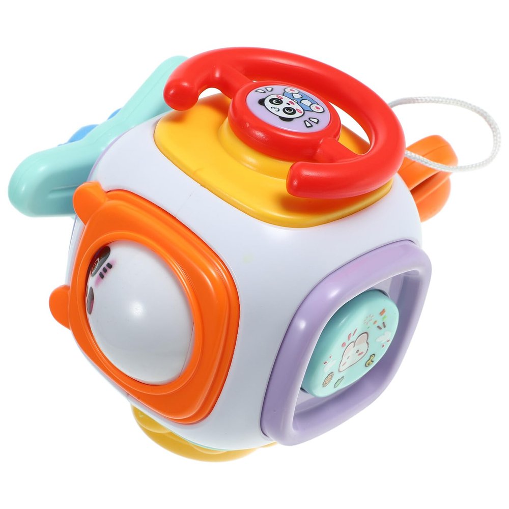 BESPORTBLE Montessori Sensory Busy Ball for Early Education Supply Fine Motor Skill Development Cube Travel Activity for Boys