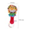 FOYTOKI 2pcs Plush Animal Rattle for Boy Girl Soft Hand Shakers for Plaything and Development Educational Sensory to Enhance Grasping and Auditory Awareness view 2