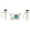 Luocute Mini Karaoke Machine, Portable Speaker with 2 Wireless Microphones, Hanging Strap for Outdoor Adventures, Birthday Parties Classroom Activities (Light Green) view 2