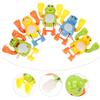 Hohopeti 5pcs Creative Wind-up Somersault for Adorable Clockwork Playthings Fun Party Favors Enhances Coordination and Imagination Random Animal Styles view 3