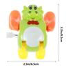 Hohopeti 5pcs Creative Wind-up Somersault for Adorable Clockwork Playthings Fun Party Favors Enhances Coordination and Imagination Random Animal Styles view 4