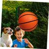 Alasum 2pcs Miniature Basketball for Indoor Outdoor Youth Basketball Play Portable Rubber Mini Balls in Orange and Light Blue Fun Recreation Gift for Home Office Dorm view 4