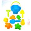 BESPORTBLE 10pcs Portable Beach Set for Boys Lightweight Sand Bucket and Shovel Tools Creative Water and Sand Play Plastic Construction Outdoor Sandbox Fun view 3