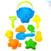 BESPORTBLE 10pcs Portable Beach Set for Boys Lightweight Sand Bucket and Shovel Tools Creative Water and Sand Play Plastic Construction Outdoor Sandbox Fun view 4