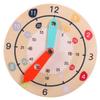 Gogogmee Colorful Educational Wooden Clock for Early Learning and Recognition Teaching Aid Preschool Cognitive Development view 1