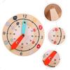 Gogogmee Colorful Educational Wooden Clock for Early Learning and Recognition Teaching Aid Preschool Cognitive Development view 3