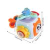MAJORMENCH Montessori Busy Cube for Years Old Sensory Learning with Fine Motor Skill Development Lightweight Plastic Travel Activity Cube for Preschool Education and Interaction view 2