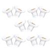 10PCS Flange Insert 14/16/18/20/22mm*2PCS Compatible with Momcozy M5/M6/M9/S12 Pro/S9 Pro/V1 Pro/V2 pro, Spectra/Medela/Elvie/NCVI/TSRETE/eufy/Lansinoh/Paruu/MomMed Breast Pump 24mm Shields/Flanges view 1