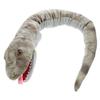 CVUTOVO Cartoon Snake Hand Puppet Plush Animal for Storytelling Soft and Amphibian Puppet for Imaginative Play and Educational Role-Playing Comfortable and Smooth view 1