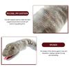 CVUTOVO Cartoon Snake Hand Puppet Plush Animal for Storytelling Soft and Amphibian Puppet for Imaginative Play and Educational Role-Playing Comfortable and Smooth view 3