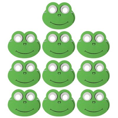ORFOFE 10Pcs Cartoon Animal Masks Lightweight Breathable EVA Face Guards for Party Cosplay Halloween Performance Supplies