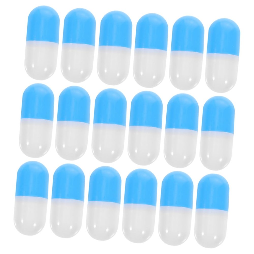 LOPUNER 30pcs Simulation Capsule for Lightweight Medical Pretend Play for Early Education to Cultivate Responsibility and Family Doctor Role Playing