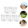 HEANUJJ 5Pcs Transparent Insect Observation Cages Portable Viewer for Measuring Outdoor Bug Hunting Science Jars for Educational view 3