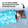 Paw Patrol Chase, Silk Touch Sherpa Slumber Bag with Attached Pillow, Cozy Portable Sleepover Set, Character Sleeping Bag for Travel, 27 x 56 Inches view 3