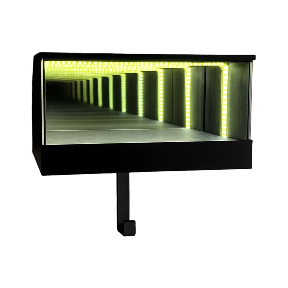 Dadouui Unconfined Shimmering Garage Holder Small Garage with LED Lights
