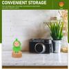 WESIEVYA Wood Base Clay Doll Stand with Pin Stable and Display Holder for Clay Craft Dolls Desktop Decoration and Collection Rack Solid Wood Support for Collectors view 3