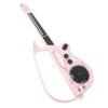 Alomejor Kids Guitar, Foldable Stringless Guitar Toy with Piano Keys, 70cm Lightweight Musical Instrument for Toddlers 3+ Years (Pink) view 1