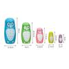CHICAMPERA 5Pcs Wooden Owl Matryoshka Dolls Hand Painted Animal Nesting for Stacking Play and Home Decoration view 2
