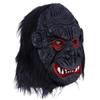 BESPORTBLE Scary Gorilla Head Mask with Teeth Halloween Costume Party Supplies Soft Skin-friendly Full Face Dress-up Mask for Masquerade Carnival Holiday Prom view 1