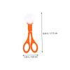 BESPORTBLE 12Pcs Large Insect Catching Scissor Clips for Outdoor Exploration Bug Catchers Educational with Orange and Green Handles view 2