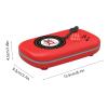 Alomejor Music Games, Portable Electronic Keyboard Mini Digital Piano with 7 Music Rhythms for Hand Speed Practice Parent Child Interaction (Red) view 2