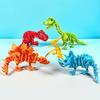 5 Piece Dinosaur 3D Printed Set view 2