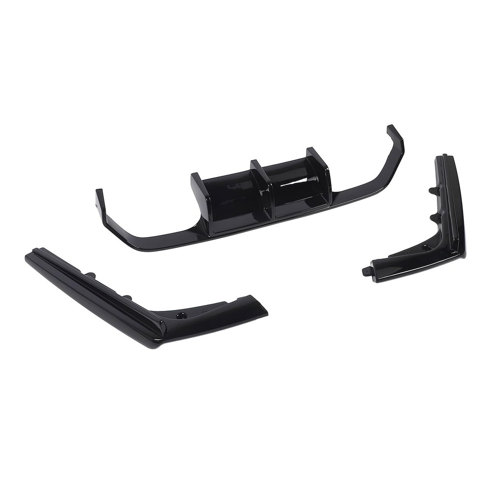 Pongnas Rear Bumper Lip Diffuser Spoiler for F80 M3 F82 M4 F83 Glossy Black ABS Material Enhanced Aerodynamics Easy Installation Protects Original Bumper