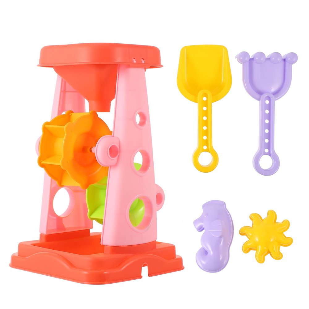 CHICAMPERA Funny Beach for Educational Sand Digging Playthings with Small Lightweight Design Creative Outdoor Beach for Boys and Birthday Random Color