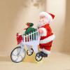 JISADER Santa Shopping Cart Toy with Music Accessories Christmas Decoration view 3
